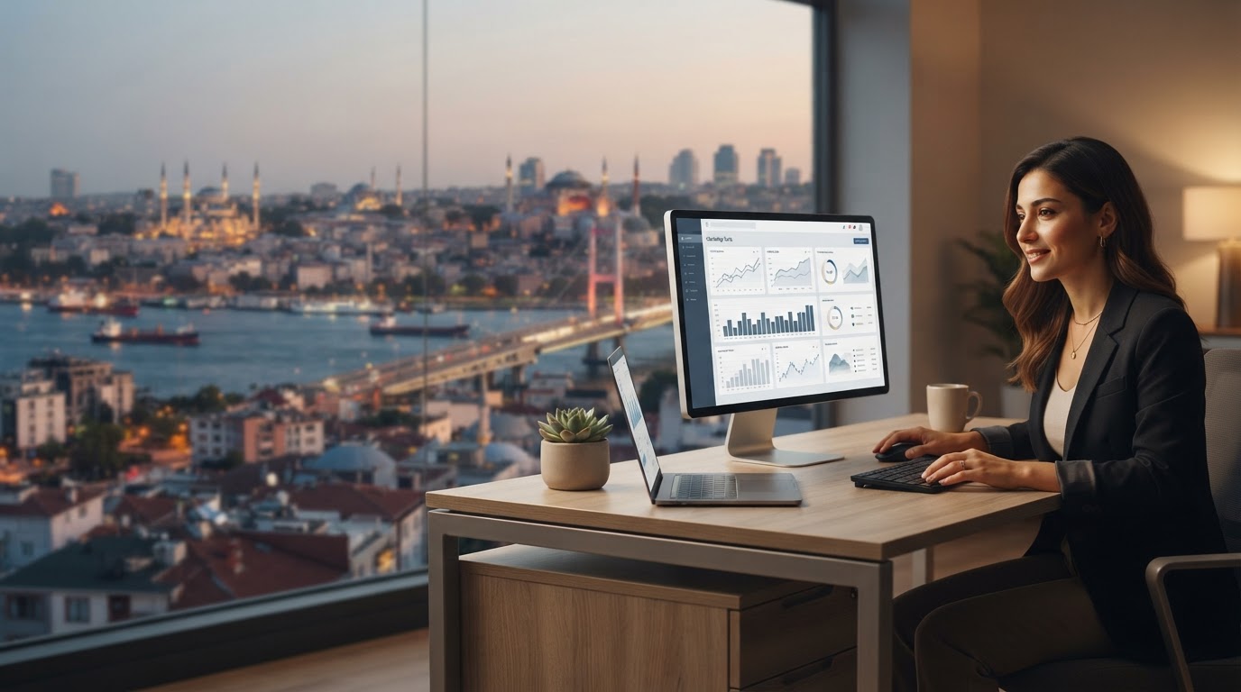 COIN TR yapay zeka destekli veri analiz platformunun arayüz görseli